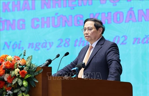 Thủ tướng Phạm Minh Chính: Sớm nâng hạng thị trường chứng khoán Việt Nam lên thị trường mới nổi